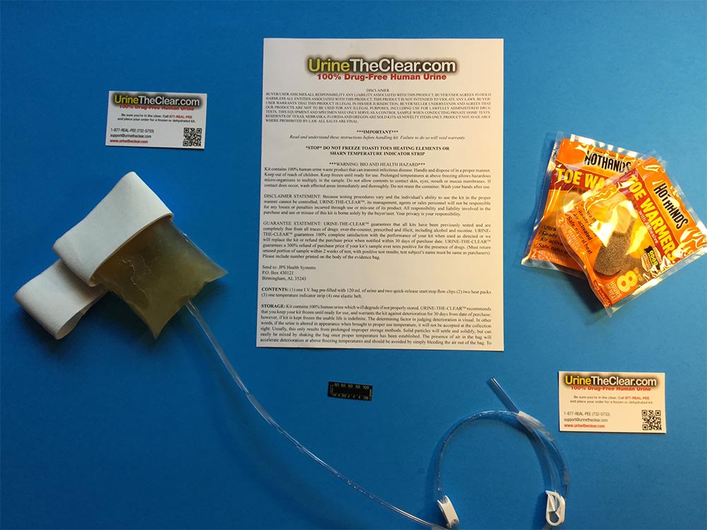 4 oz Frozen Urine Kit